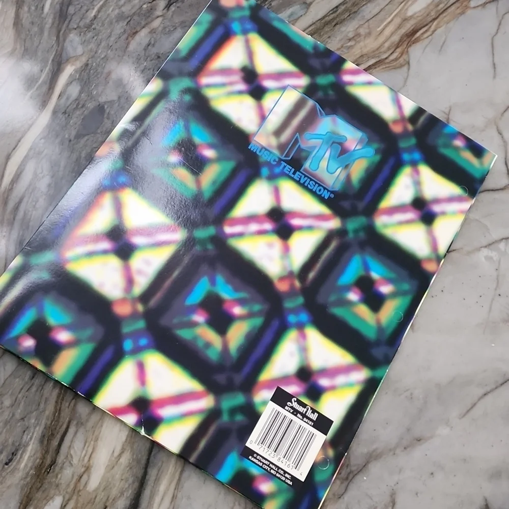 Vintage MTV Folder